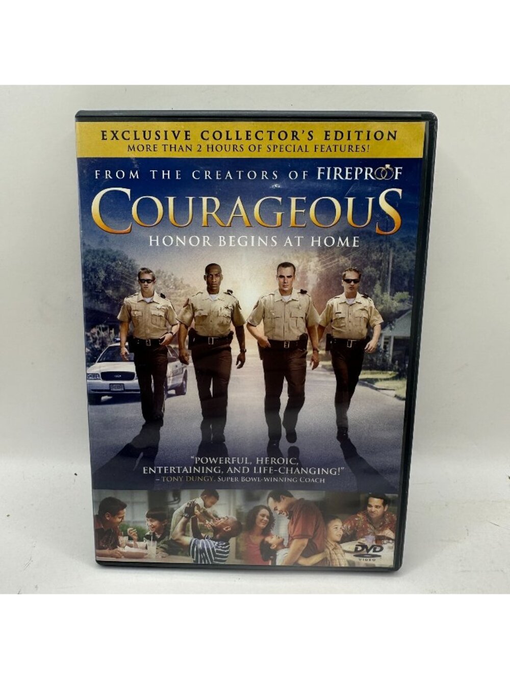 Courageous Exclusive Collectors Edition DVD PG 2011 Drama Sherwood Pictures